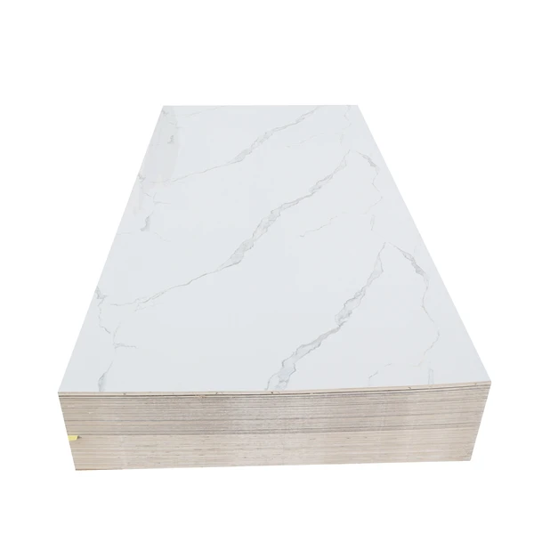 PVC Marble Sheet For Interior Wall With Uv Coating