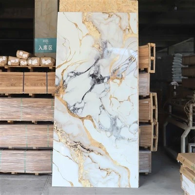 High Glossy Waterproof Marble PVC Panel