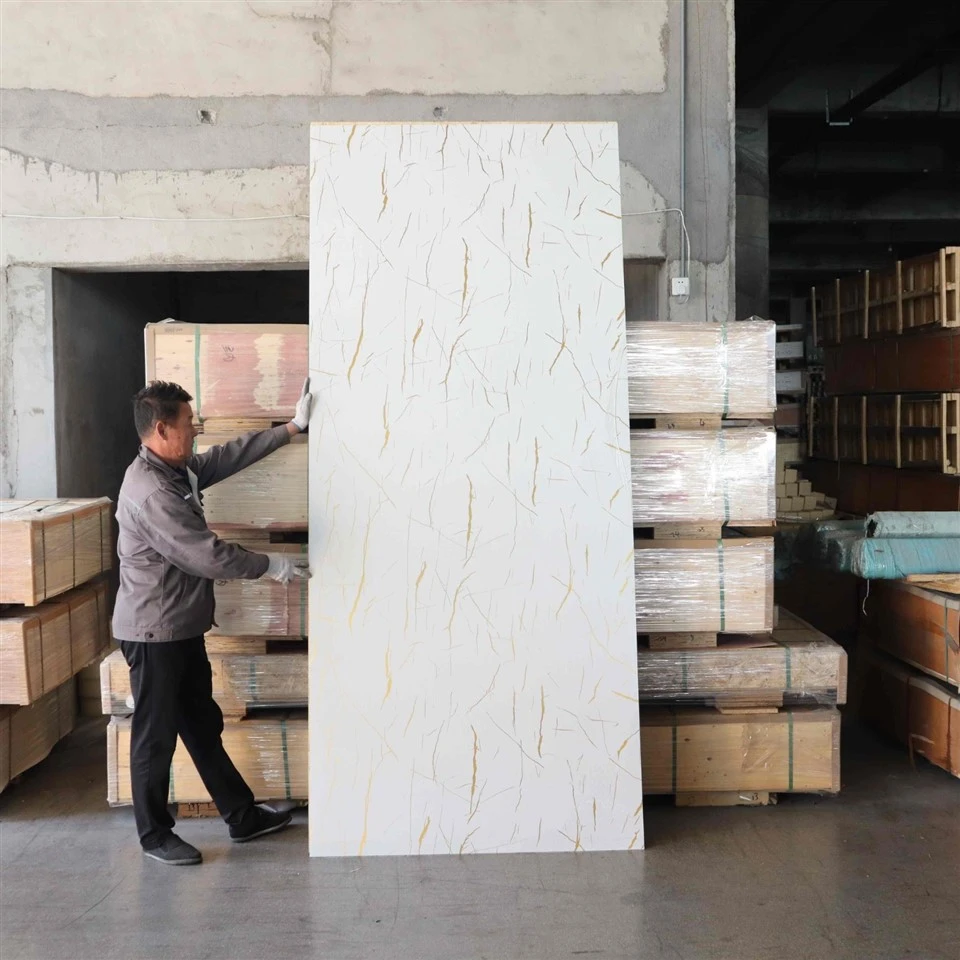 Stain Resistant PVC Marble Wall Panel high quality